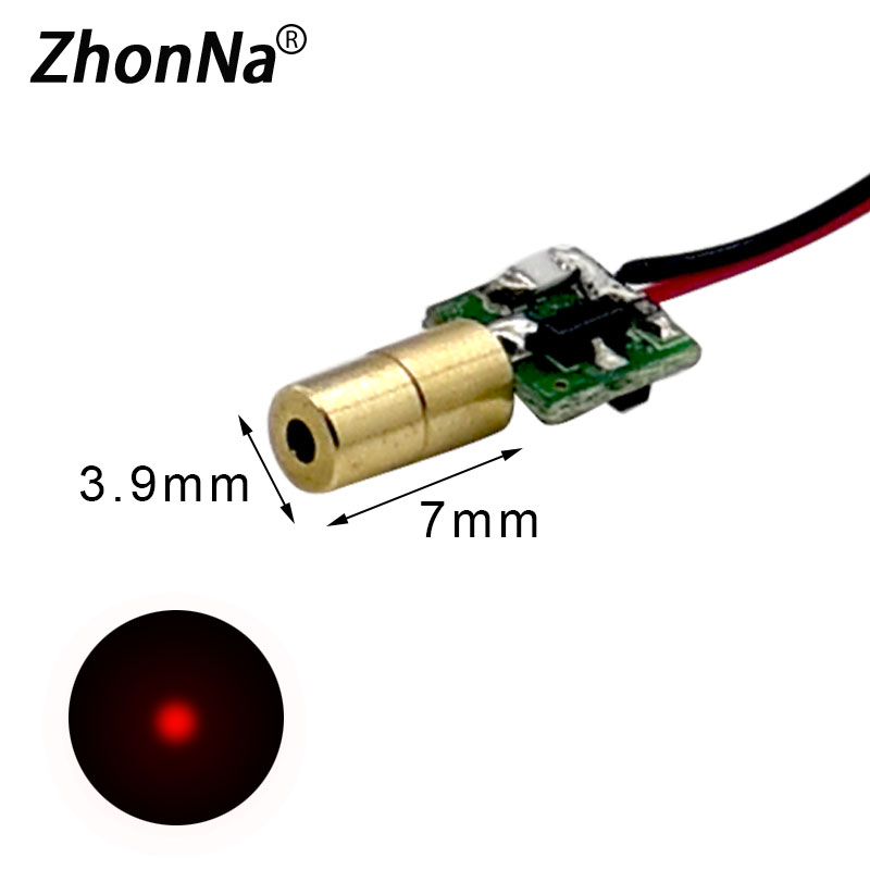 Industrial Laser Line Module - 650nm 5mW kırmızı lazer modülü tek