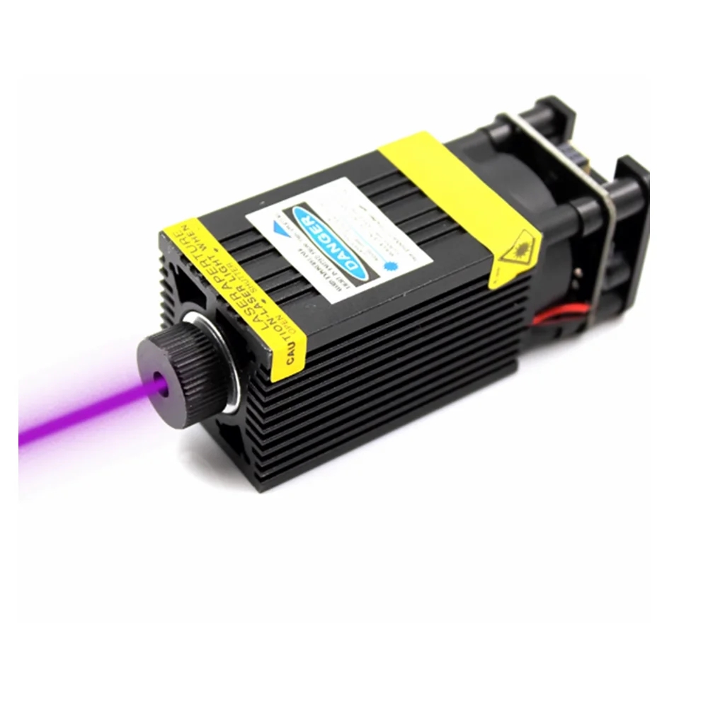 Industrial Laser Module - Ayarlanabilir odak 405nm 500 mW mor