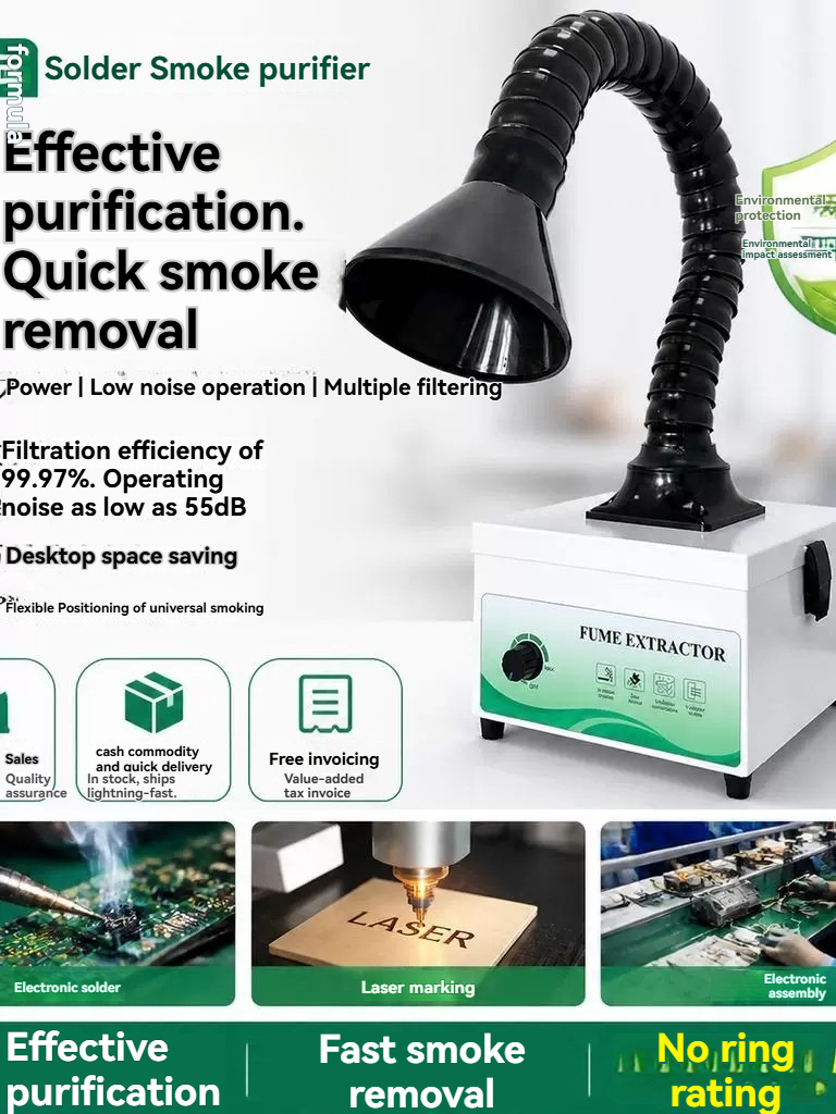 Industrial Laser Fume Extractor - Mini Lehim Dumanı Emici – Lehimleme