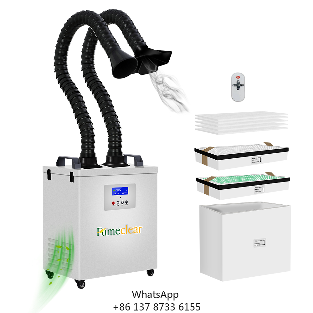 Industrial Laser Fume Extractor - Güçlü Emişli Endüstriyel Kaynak Dumanı ve