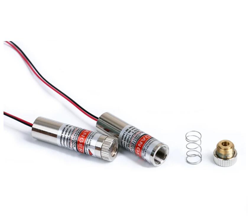 Industrial Laser Module - Ayarlanabilir odaklama 520nm 130MW Yeşil Nokta/Çizgi/Çapraz