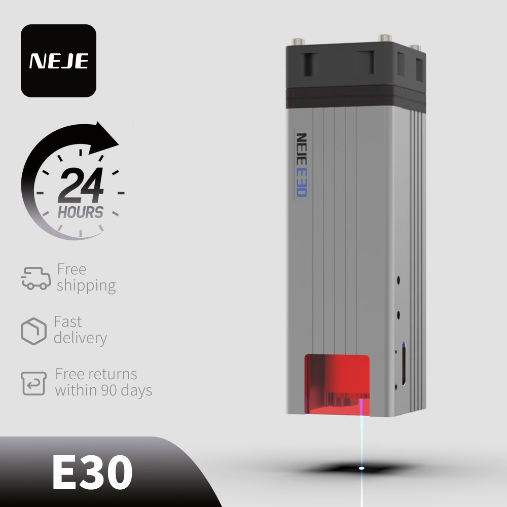 Industrial Acrylic Laser Cutter - NEJE E30 Yüksek Güçlü 450nm Lazer