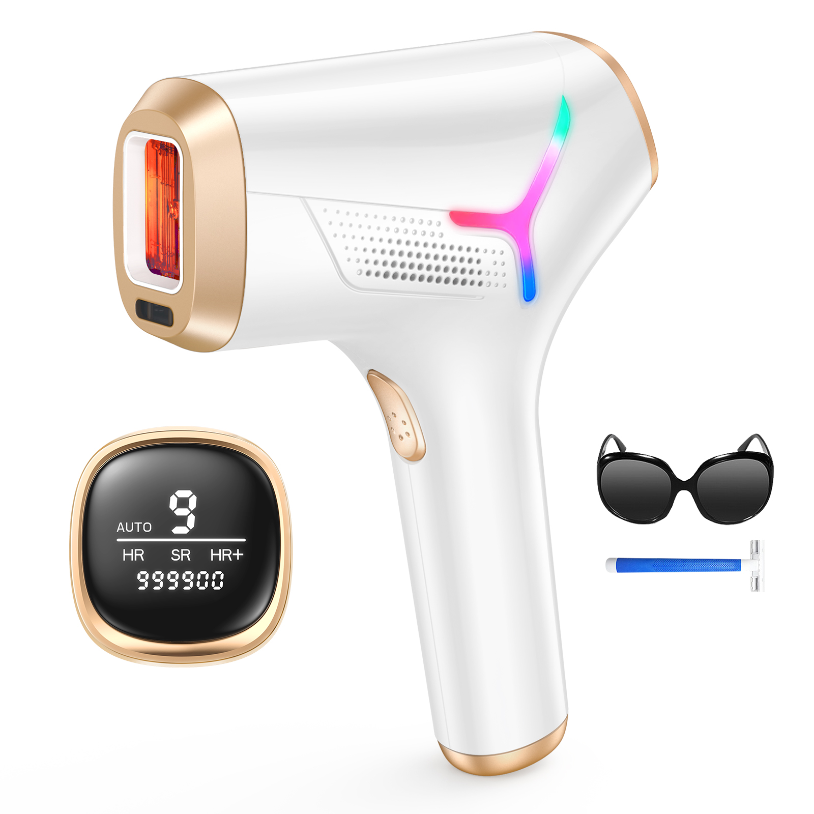 Industrial Laser Hair Removal Machine - Lazer epilasyon IPL cihazı 999900 yanıp