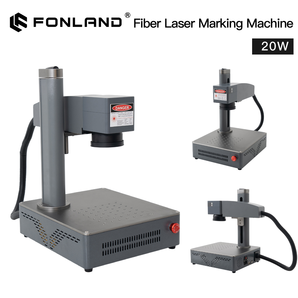 Industrial Laser Engraving Machine For Metal - Fonland S4 Metal Fiber Lazer Markalama