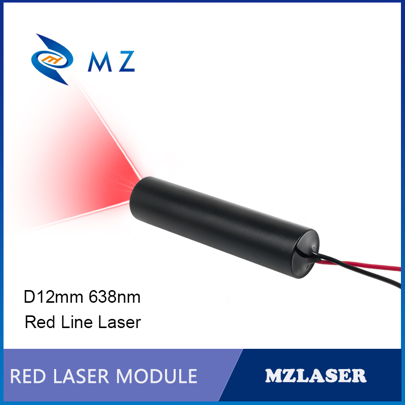 Industrial Laser Line Module - Kompakt Kırmızı Çizgi Lazer Diyot Modülü