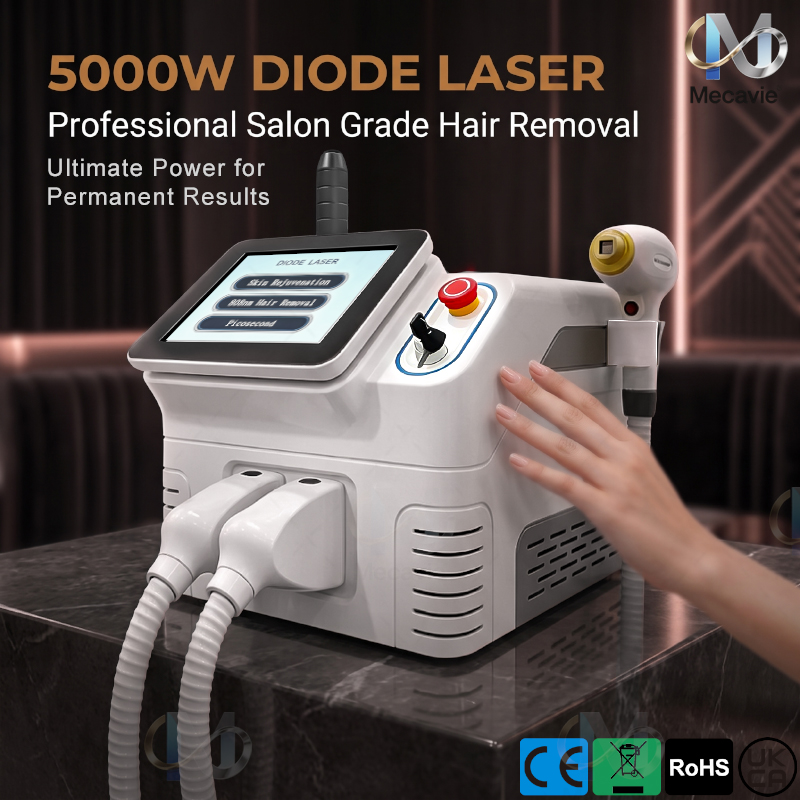 Industrial Laser Hair Removal Machine - 2026 Yeni 5000W 2'si 1 Arada