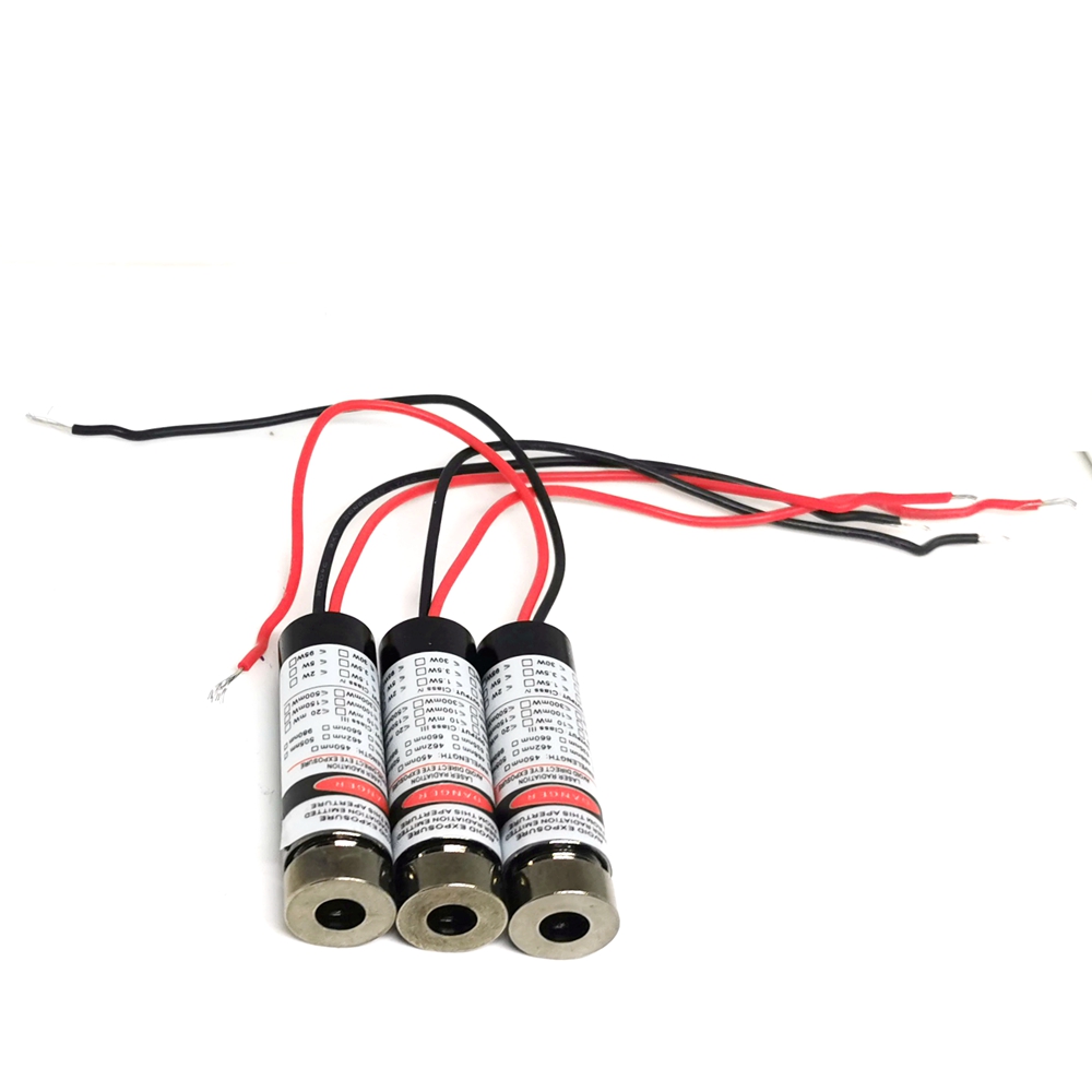 Industrial Laser Line Module - 3 adet Laboratuvar/Endüstriyel 405nm 20 mw