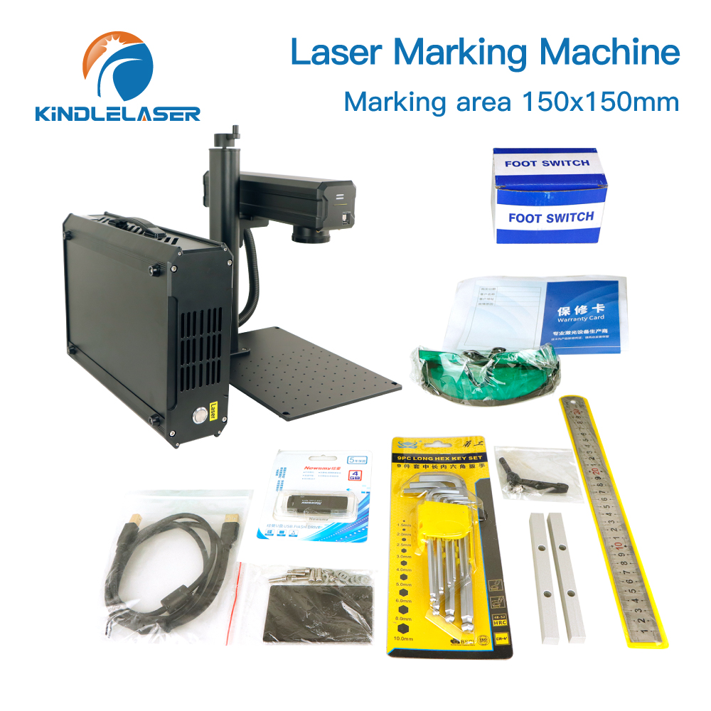 Industrial Laser Engraving Machine For Metal - Kindlelaser S5 20W 30W Fiber Lazer