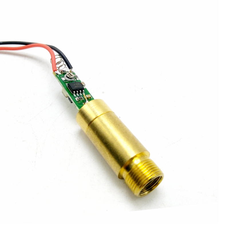 Industrial Laser Line Module - Endüstriyel / Laboratuvar 30mW 532nm Yeşil
