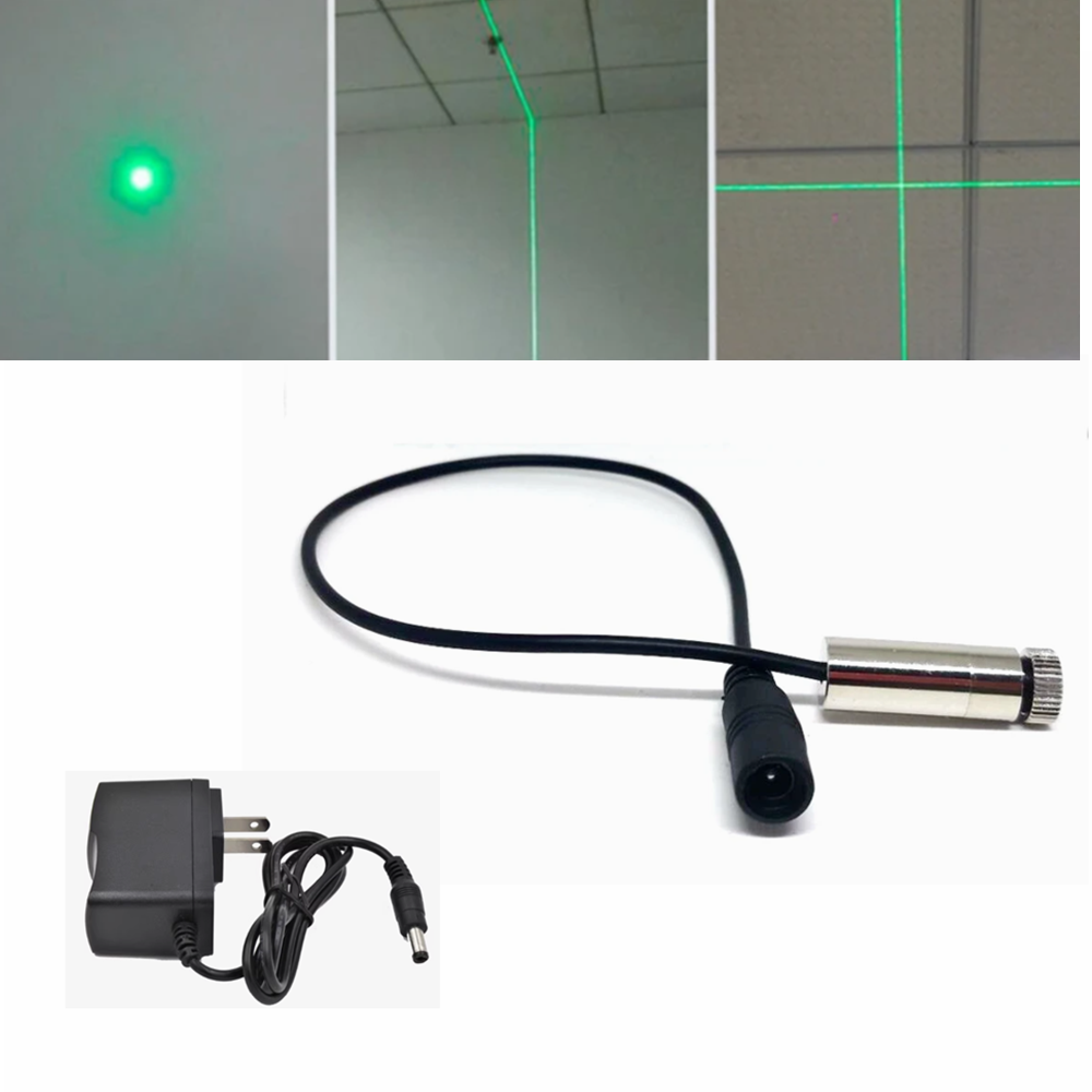 Industrial Laser Module - Ayarlanabilir Odaklanabilir 515nm 520nm 10mw Yeşil