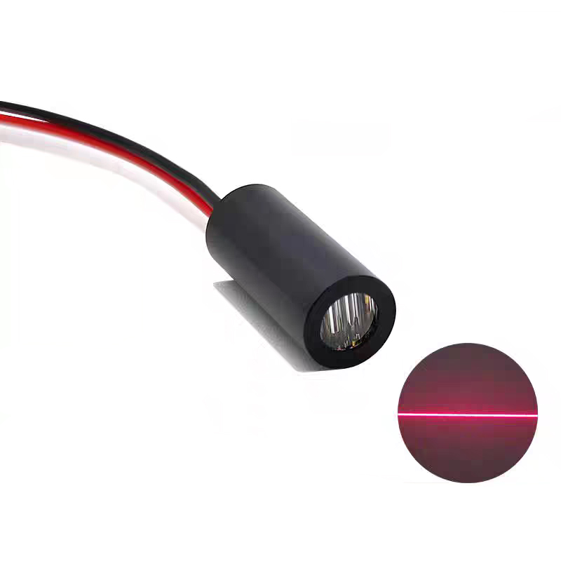 Industrial Laser Module - 635nm 5mW Kırmızı Çizgi Lazer Modülü
