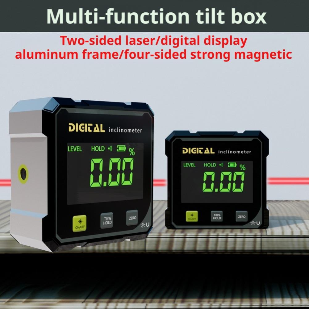 Industrial Laser Line Generator - 360 ° Dijital İnklinometre Lazer Seviye