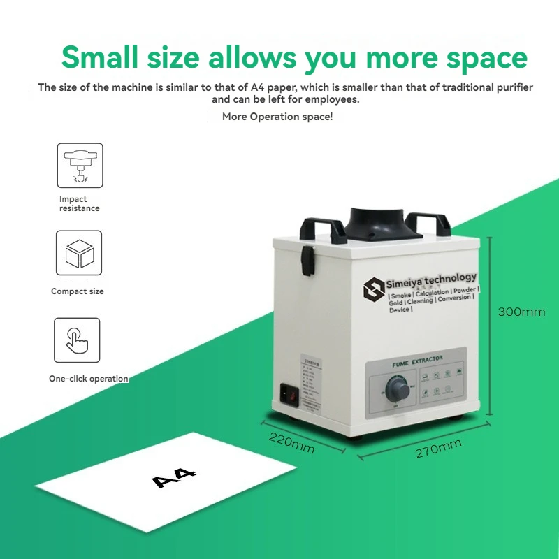 Saf Hava Duman Emici Endüstriy - Industrial Laser Fume Extractor incelemesi ve fiyatı