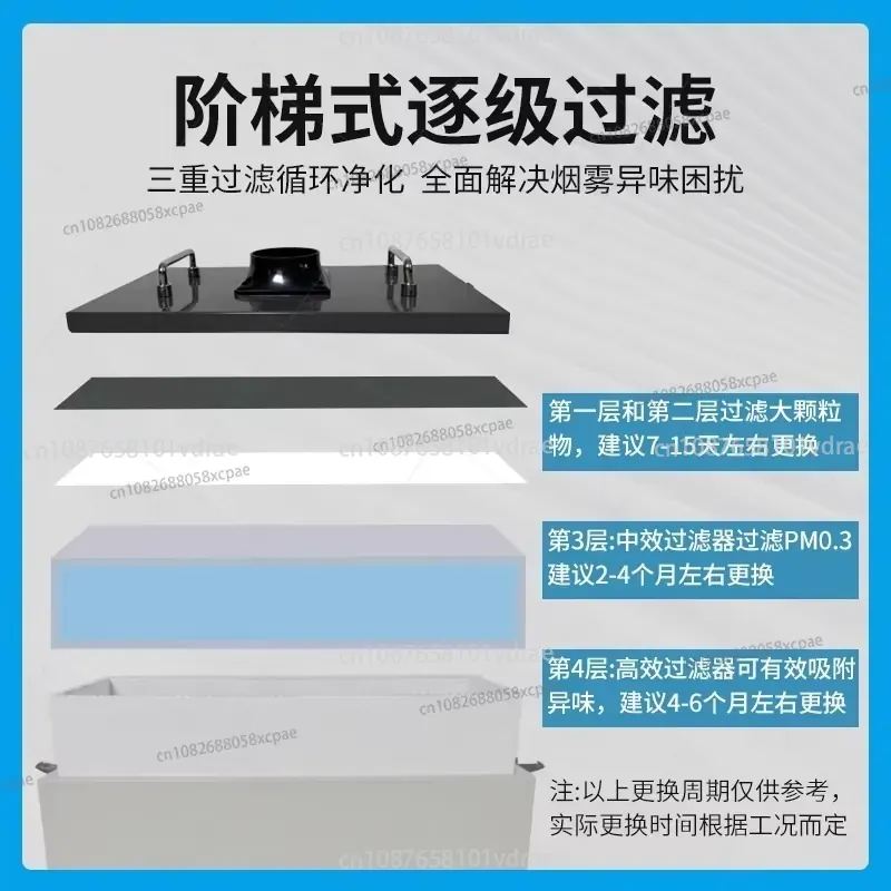 240W Saf Hava Duman Emici Endü - Industrial Laser Fume Extractor incelemesi ve fiyatı