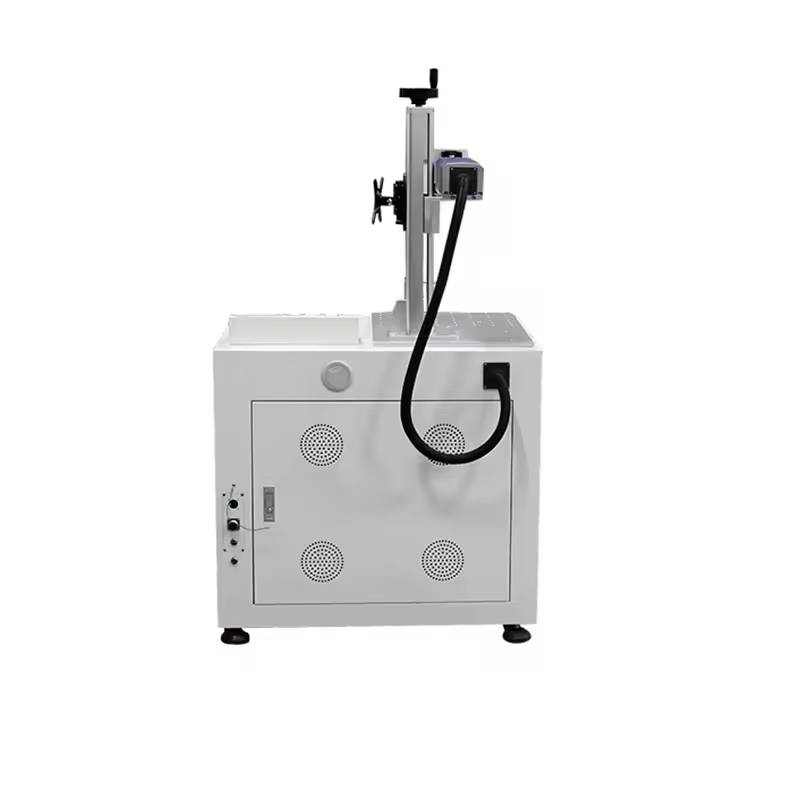 Fiber Lazer Markalama Makinesi - Industrial Laser Engraving Machine For Metal incelemesi ve fiyatı