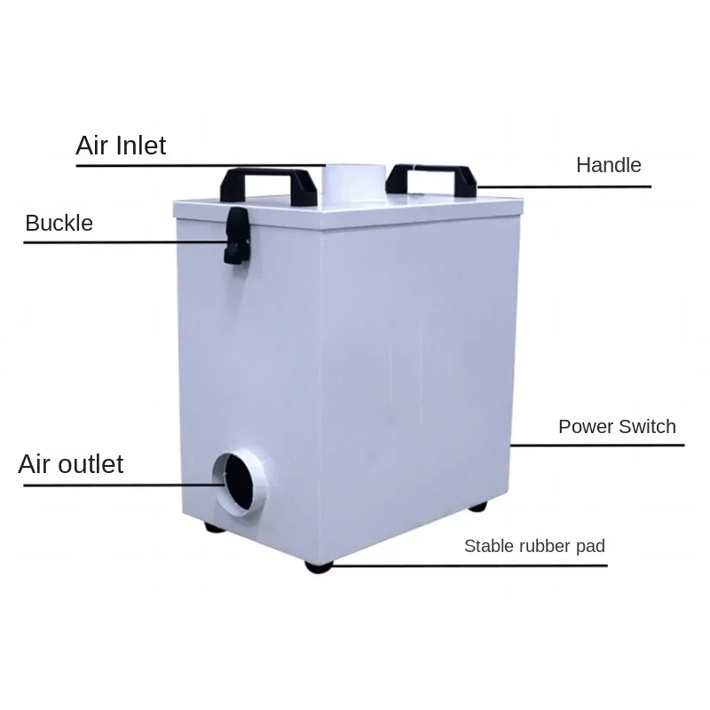 120W Endüstriyel Saf Hava Duma - Industrial Laser Fume Extractor incelemesi ve fiyatı