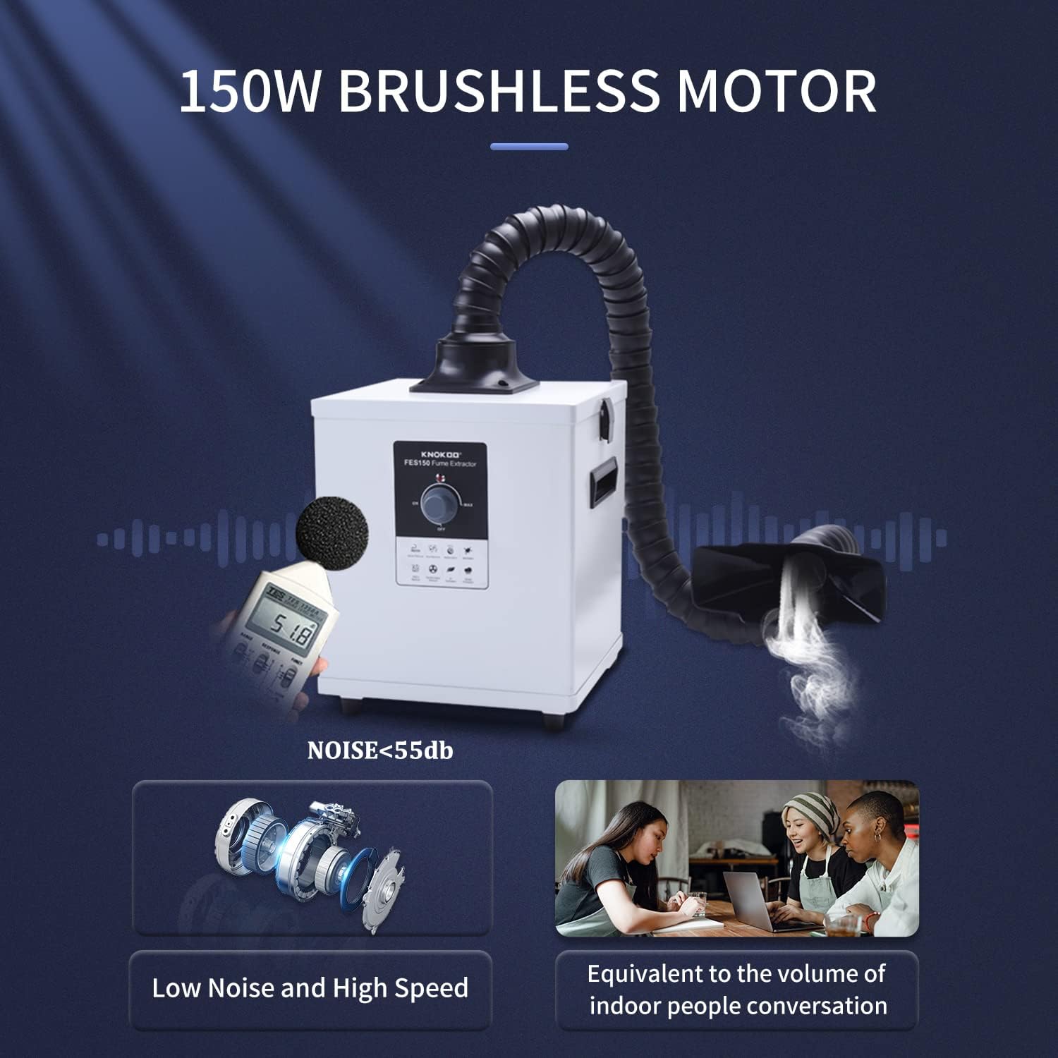 KNOKOO FES150 Endüstriyel Laze - Industrial Laser Fume Extractor incelemesi ve fiyatı