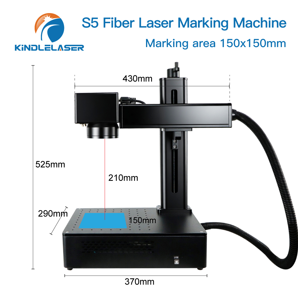 Kindlelaser S5 Endüstriyel Fib - Industrial Laser Engraving Machine For Metal incelemesi ve fiyatı