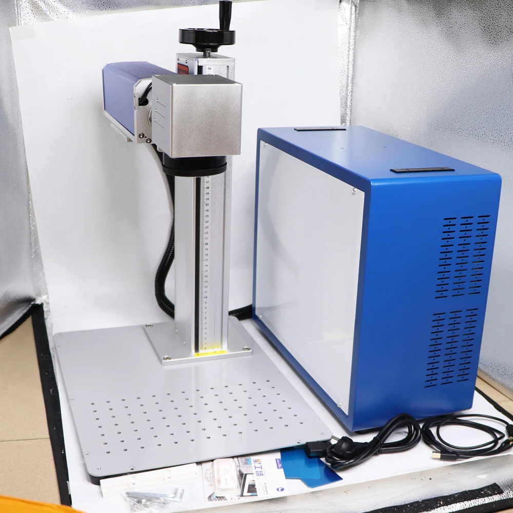 20W 30W 50W MAX Fiber Lazer Ma - Industrial Laser Engraving Machine For Metal incelemesi ve fiyatı