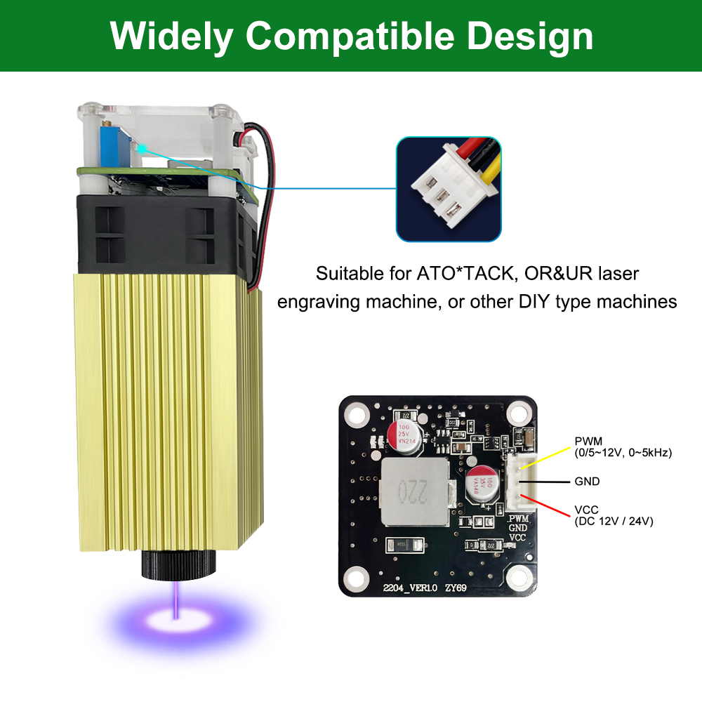 LAZER AĞACI 4W 5W Lazer Modülü - Industrial Laser Module incelemesi ve fiyatı