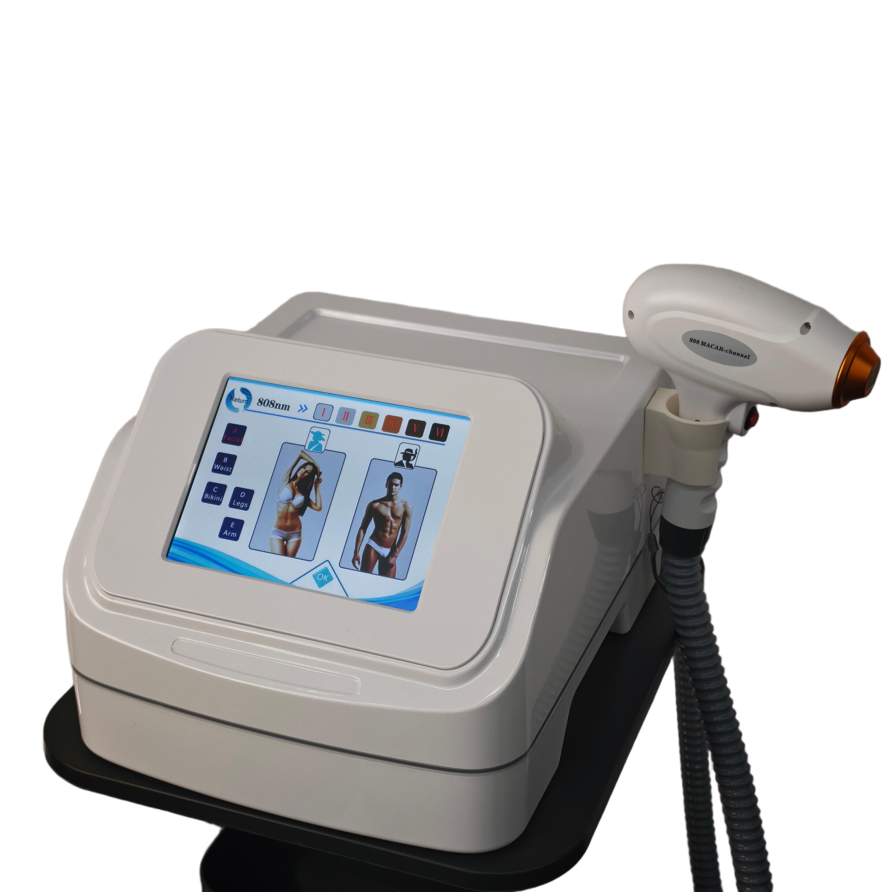 Taşınabilir Diyot Lazer Epilas - Industrial Laser Hair Removal Machine incelemesi ve fiyatı