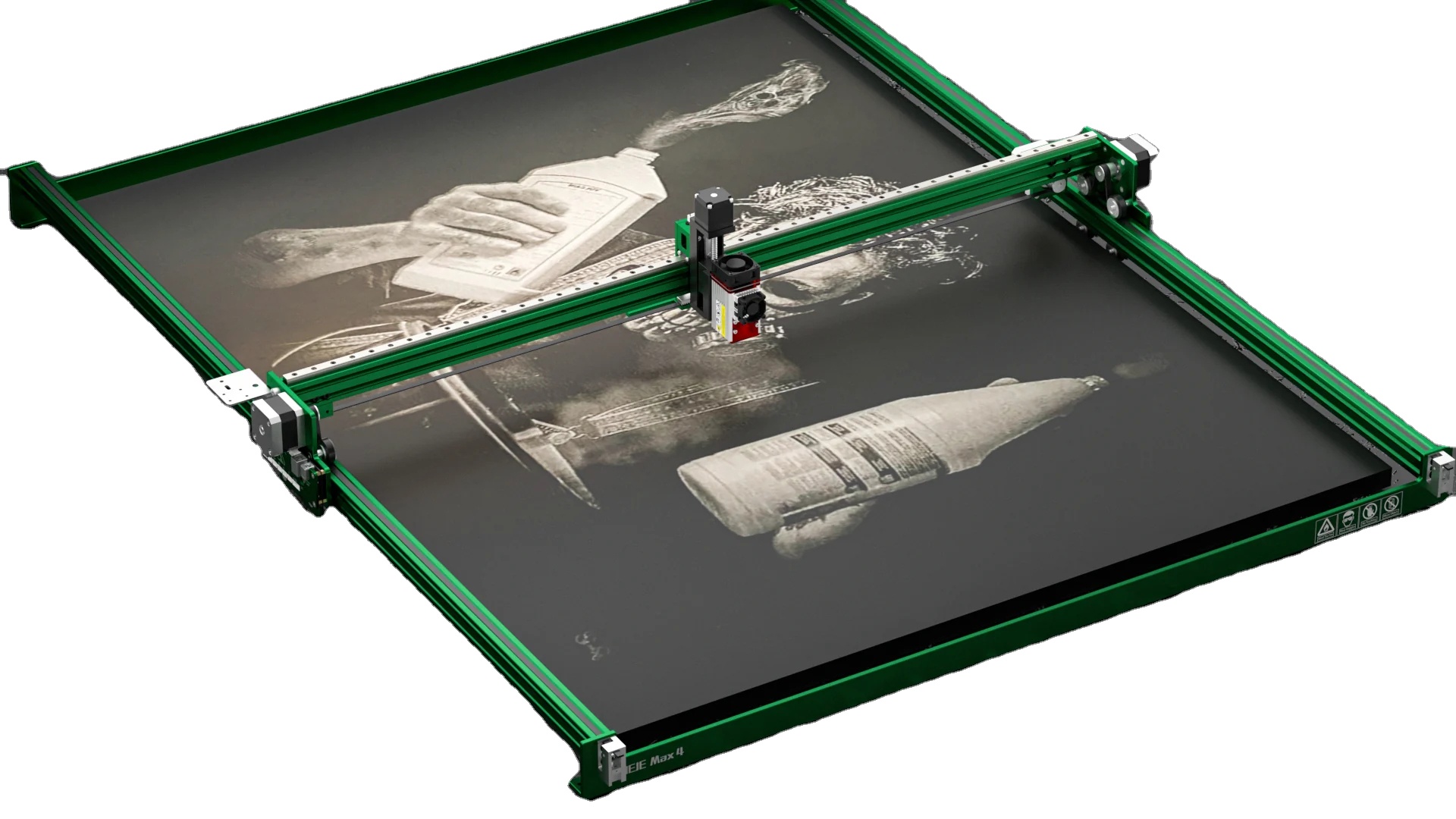 NEJE Max 4 A40640 Yüksek Güçlü - Industrial Laser Engraver For Wood incelemesi ve fiyatı