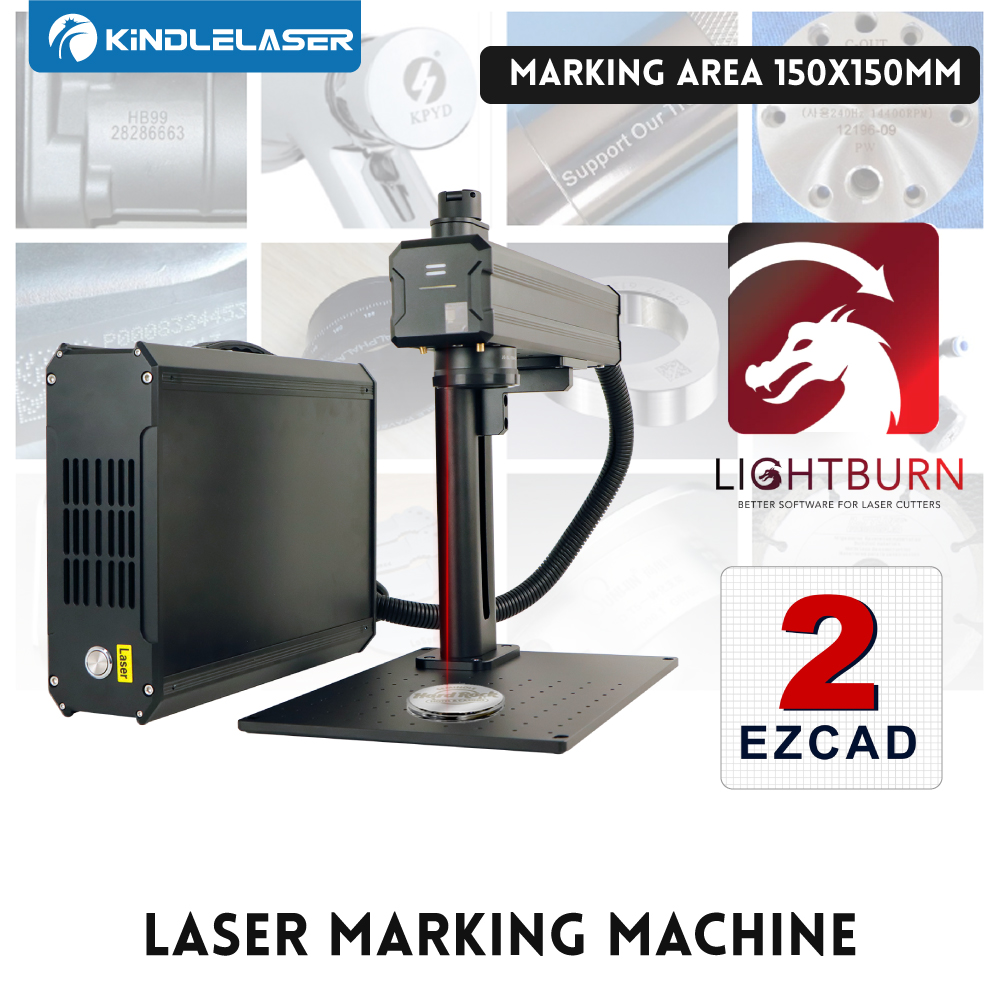 Kindlelaser S5 20W 30W Fiber L - Industrial Laser Engraving Machine For Metal incelemesi ve fiyatı