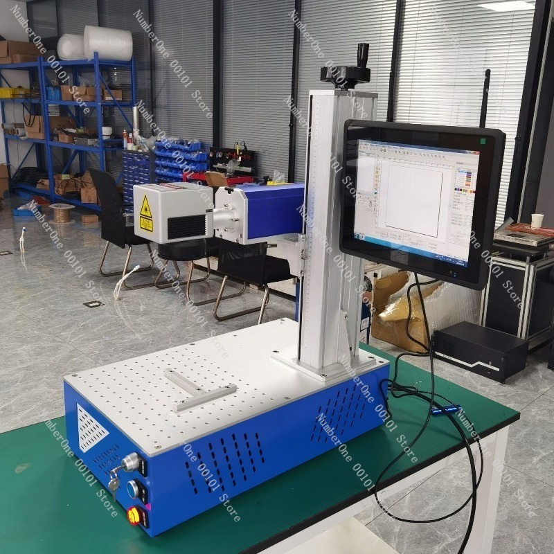 Masaüstü Fiber Lazer Markalama - Industrial Laser Engraving Machine For Metal incelemesi ve fiyatı