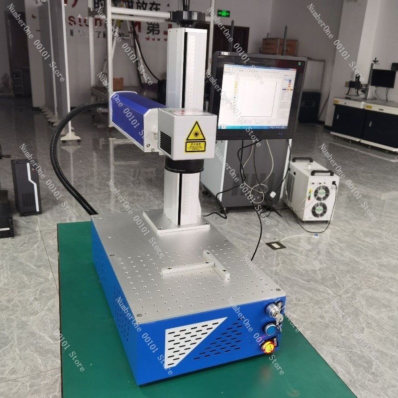 Masaüstü Fiber Lazer Markalama - Industrial Laser Engraving Machine For Metal incelemesi ve fiyatı