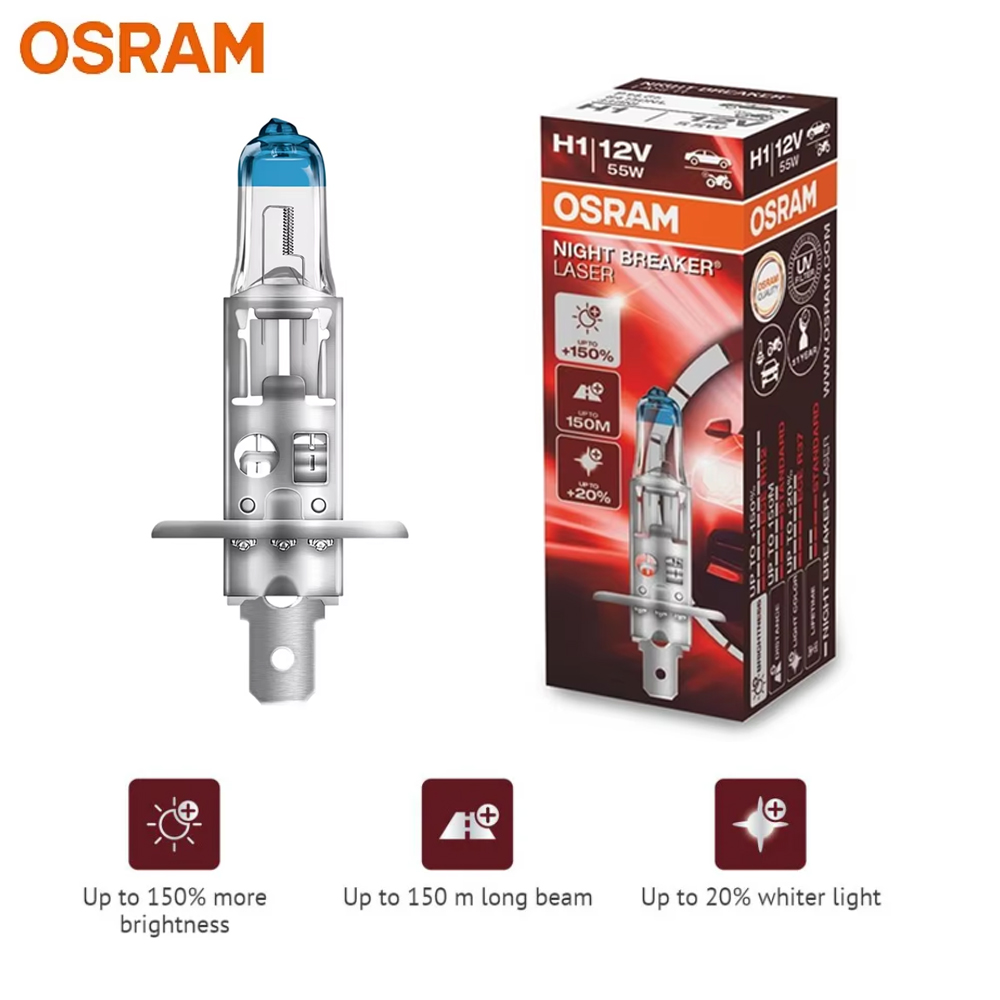 OSRAM Night Breaker Laser H1 H - Industrial Laser Beam incelemesi ve fiyatı