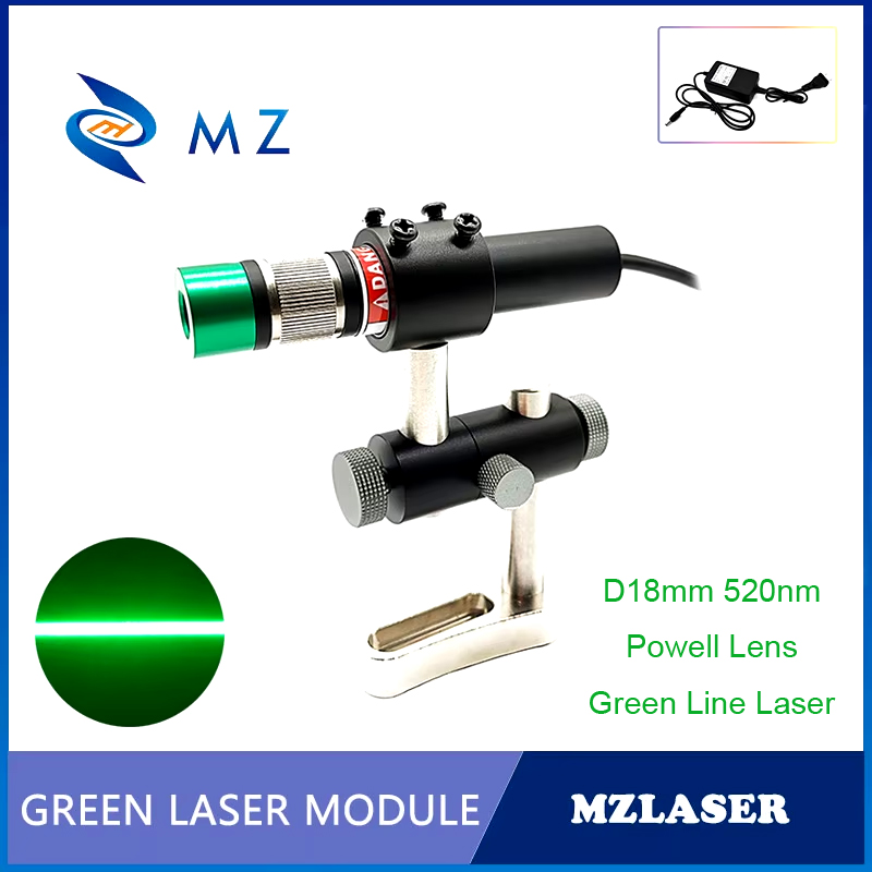 Powell Lens Yeşil Çizgili Laze - Industrial Laser Line Module incelemesi ve fiyatı